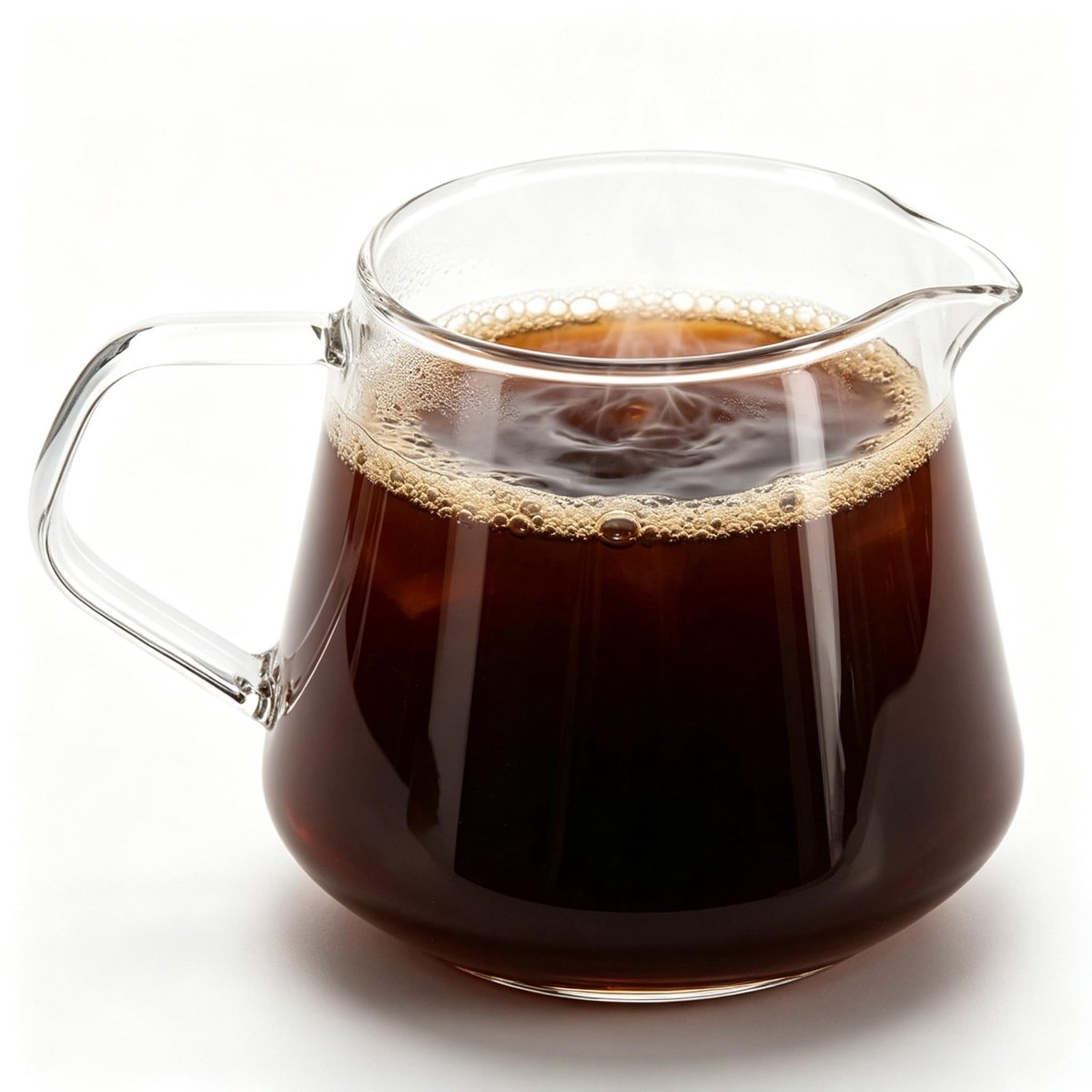 Dailygoods- Koffiezetapparaat - Deelbeker 650 ml - Glas met hoog borosilicaatgehalte - Transparant ontwerp - Voedselveilig materiaal - Geschikt voor 3-4 personen