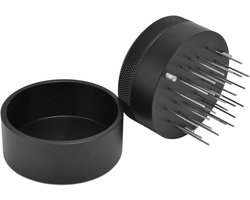 Handheld Espresso Stirrer en Tamper - Professionele WDT Tool voor Espresso, Koffie Verdeler en Roestvrijstalen Accessoire (51-58mm)
