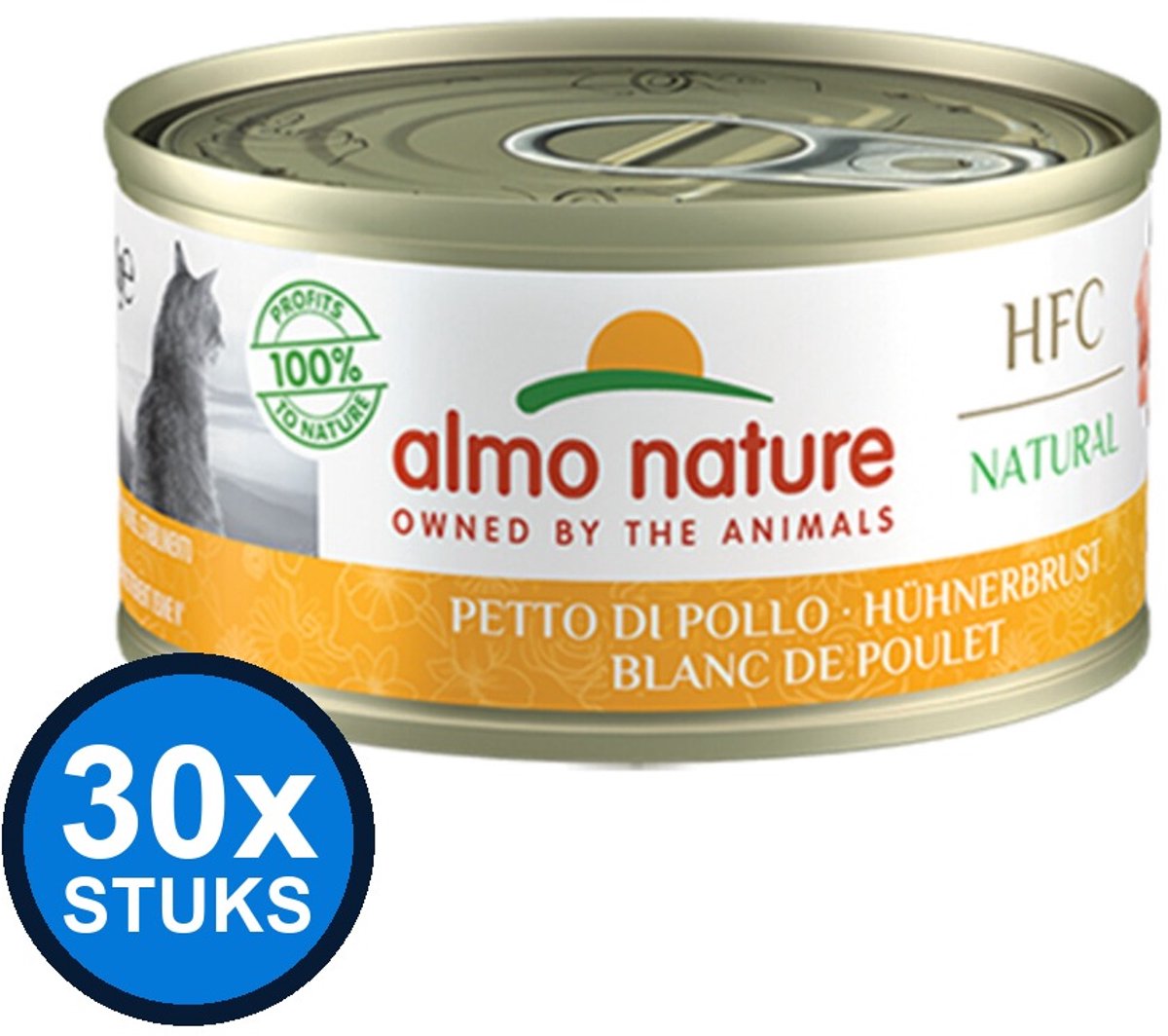 Almo Nature Almo Nature HFC - Kipfilet - Kattenvoer Natvoer - 70g