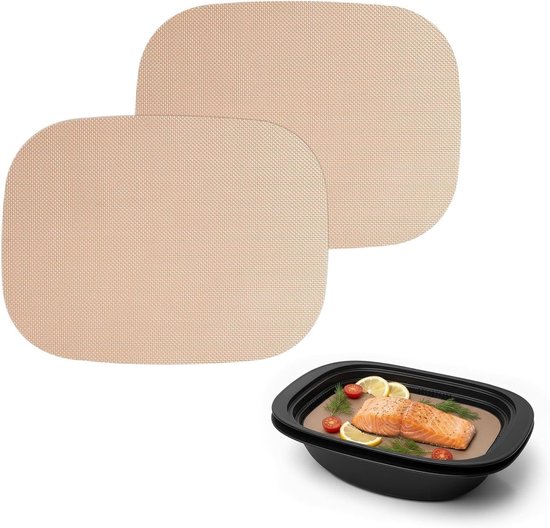 Foto: Set van 2 herbruikbare bakfilms voor thermomix tm7 varoma anti aanbak warmtebestendig tot 250 c vaatwasserbestendig bpa vrij perfect voor bakken en koken
