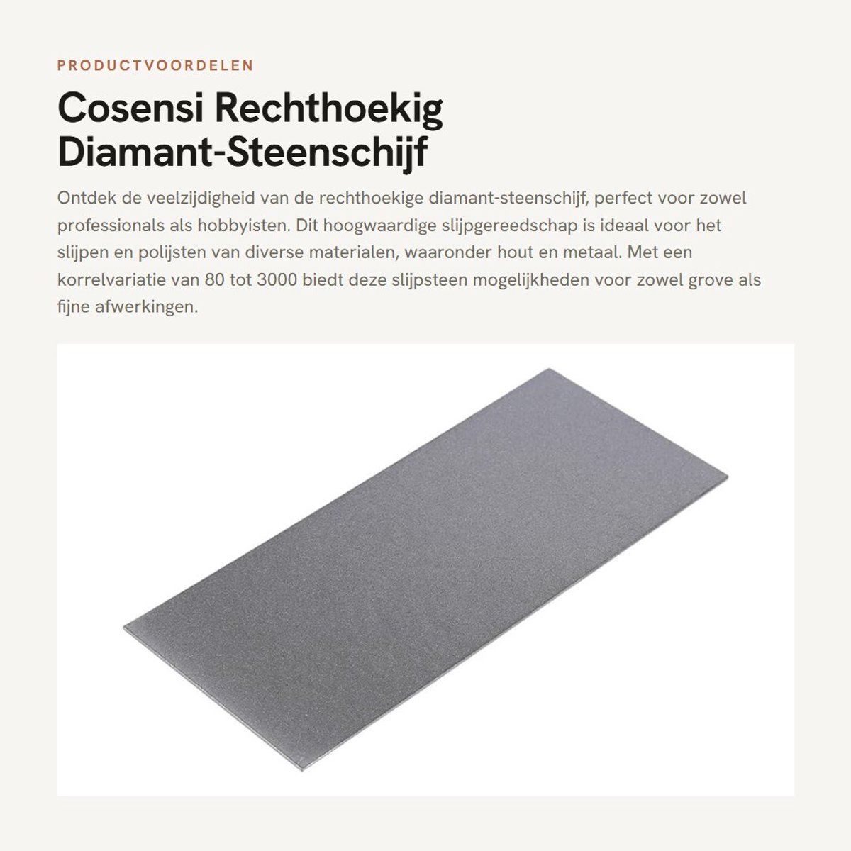 Dailygoods- Slijpsteen Korrel 80-3000 - Diamant Slijpsteen - Slijpsteen voor Messen - Slijpsteen voor Keuken - Slijpgereedschap - Fijn Geslepen Gereedschap