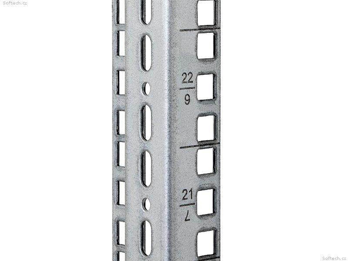 Triton Vertical rail 37U, Grijs, 37U