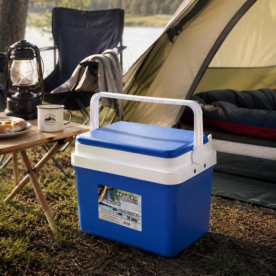 CM Iceberg koelbox - 20L - kunststof - blauw - 24 x 38 x 27 cm van CM — afbeelding 4