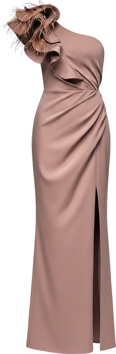 LARICA Jurk - polyester - rits - effen XS