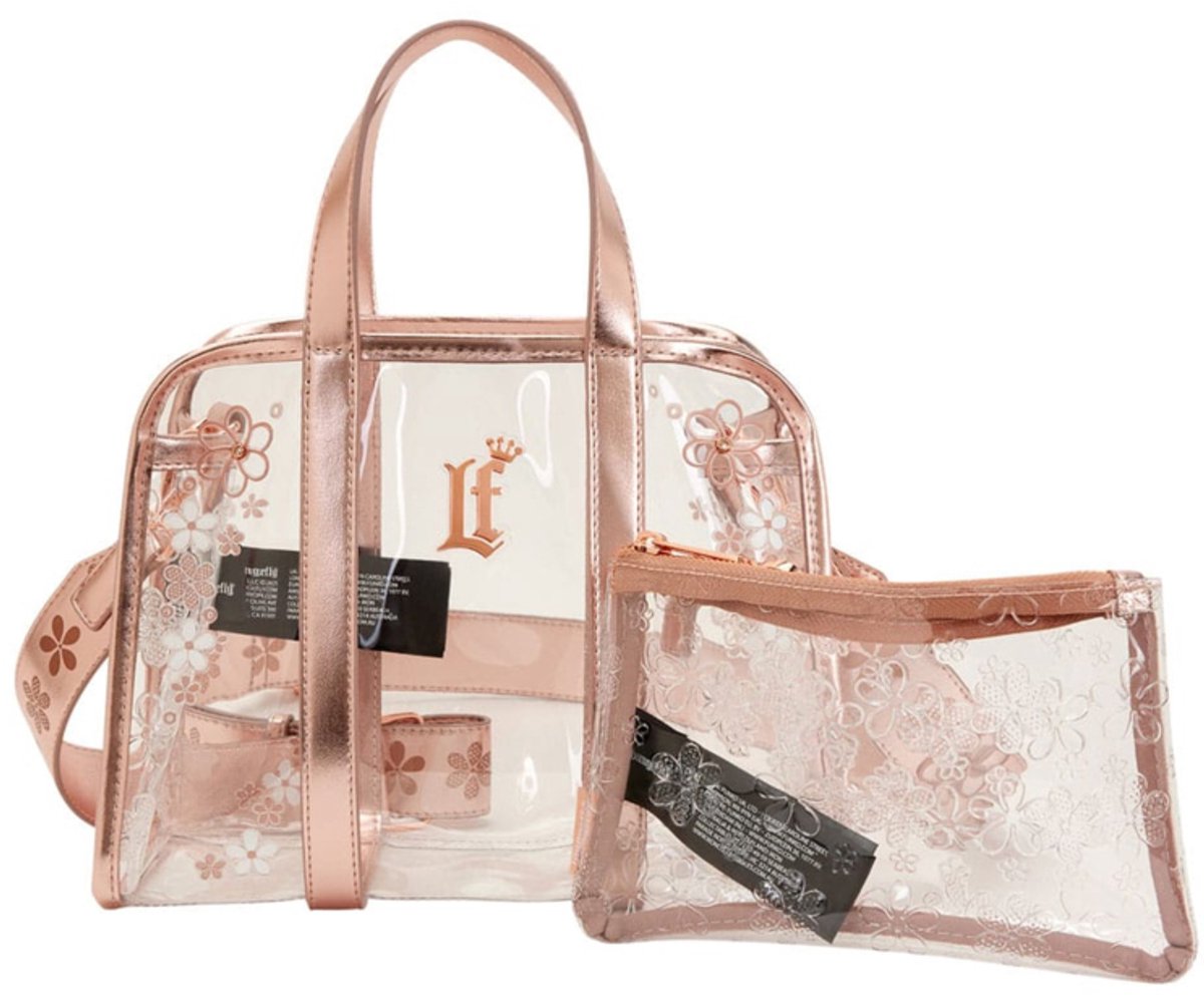 Loungefly Loungefly Crossbody Bag Clear Floral Bags