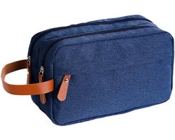 Toilettas Maschio – Heren Toilettas – Toilettas Dames – Toilettassen – Waterdicht – Blauw – Cadeau voor Hem – Travel Organizer