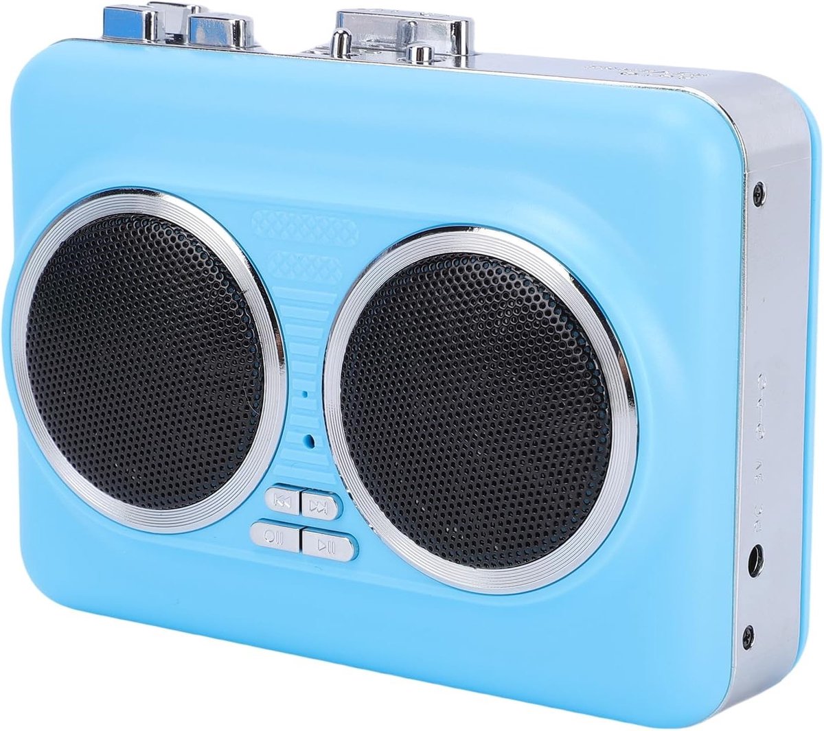 Draagbare Cassette Speler en Digitale Converter met Ingebouwde Luidspreker en USB-aansluiting voor MP3 en Hoofdtelefoon