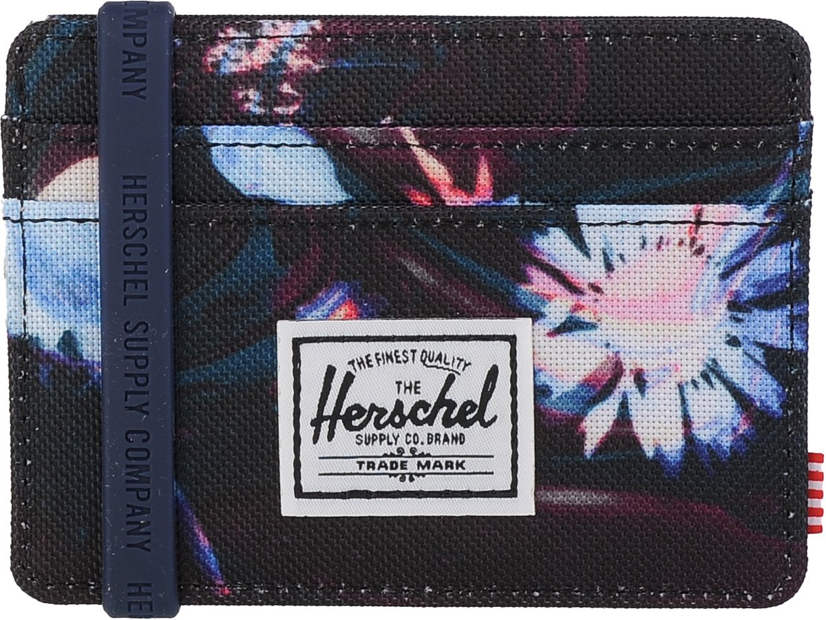 Herschel Charlie RFID Wallet, Vrouwen, Zwart, Portemonnee, maat: One size