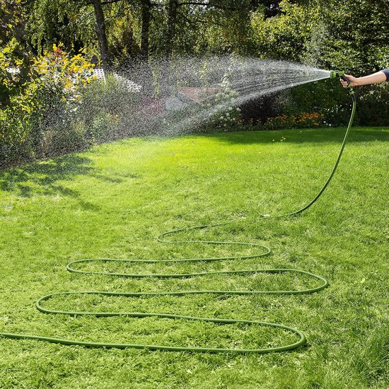 Flexibele tuinslang 75-15m - Incl. multifunctionele sproeikop - Duurzaam - Geen verdraaien of knopen - Tuinirrigatie - Werkzeyt van Flex — afbeelding 2