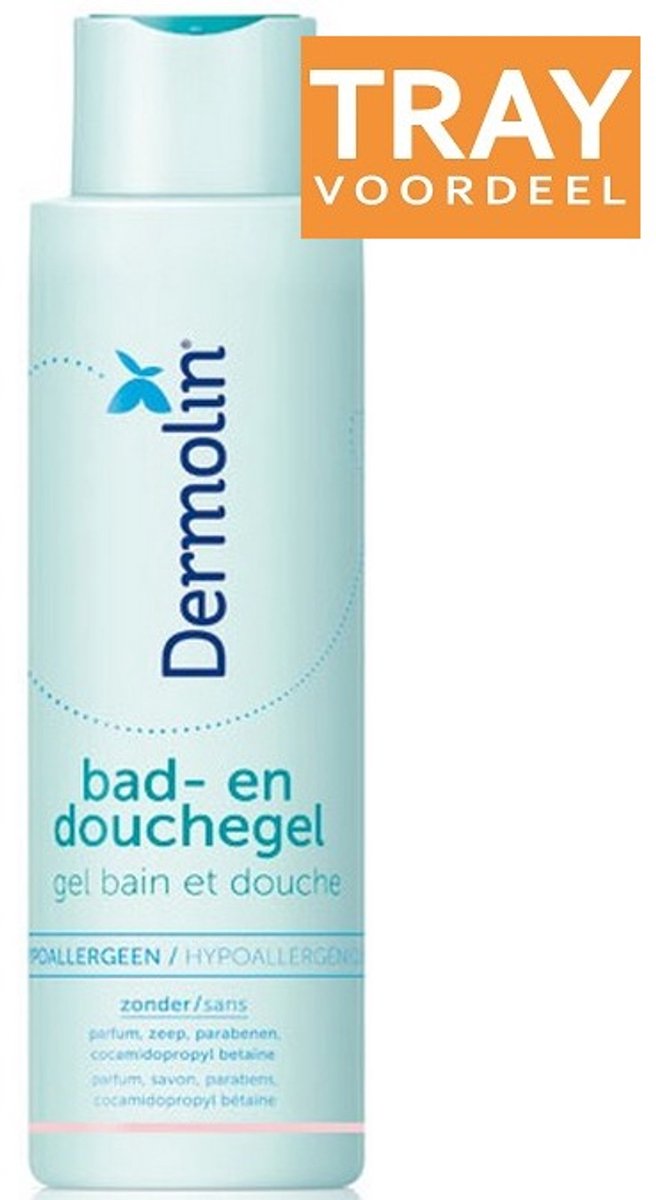 DERMOLIN BAD EN DOUCHEGEL 24 X 400 ML