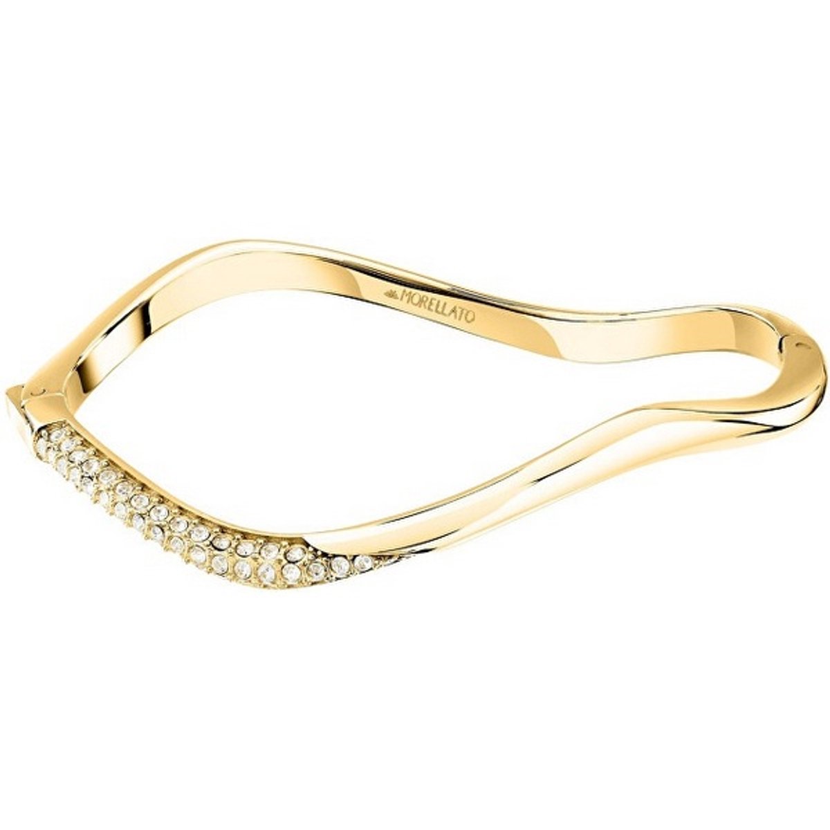 MORELLATO DESIGN SAYP19 GOLD-PLATED ARMBAND MET KRISTALLEN 1 STUK