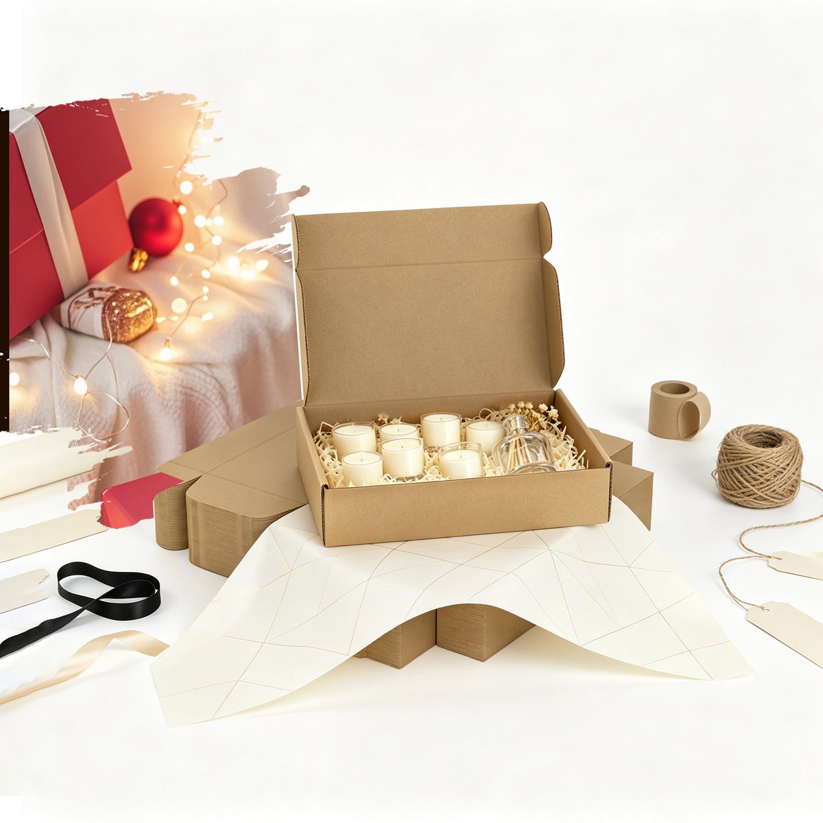 Froadp Verpakking van 80 verpakkingsdozen, opvouwbare kartonnen dozen en transportdozen, eenvoudig op te vouwen, stevige constructie, geschikt voor transport, verhuizingen, opslag en cadeauverpakkingen. Grote brieven - bruin - 20 x 15 x 5 cm