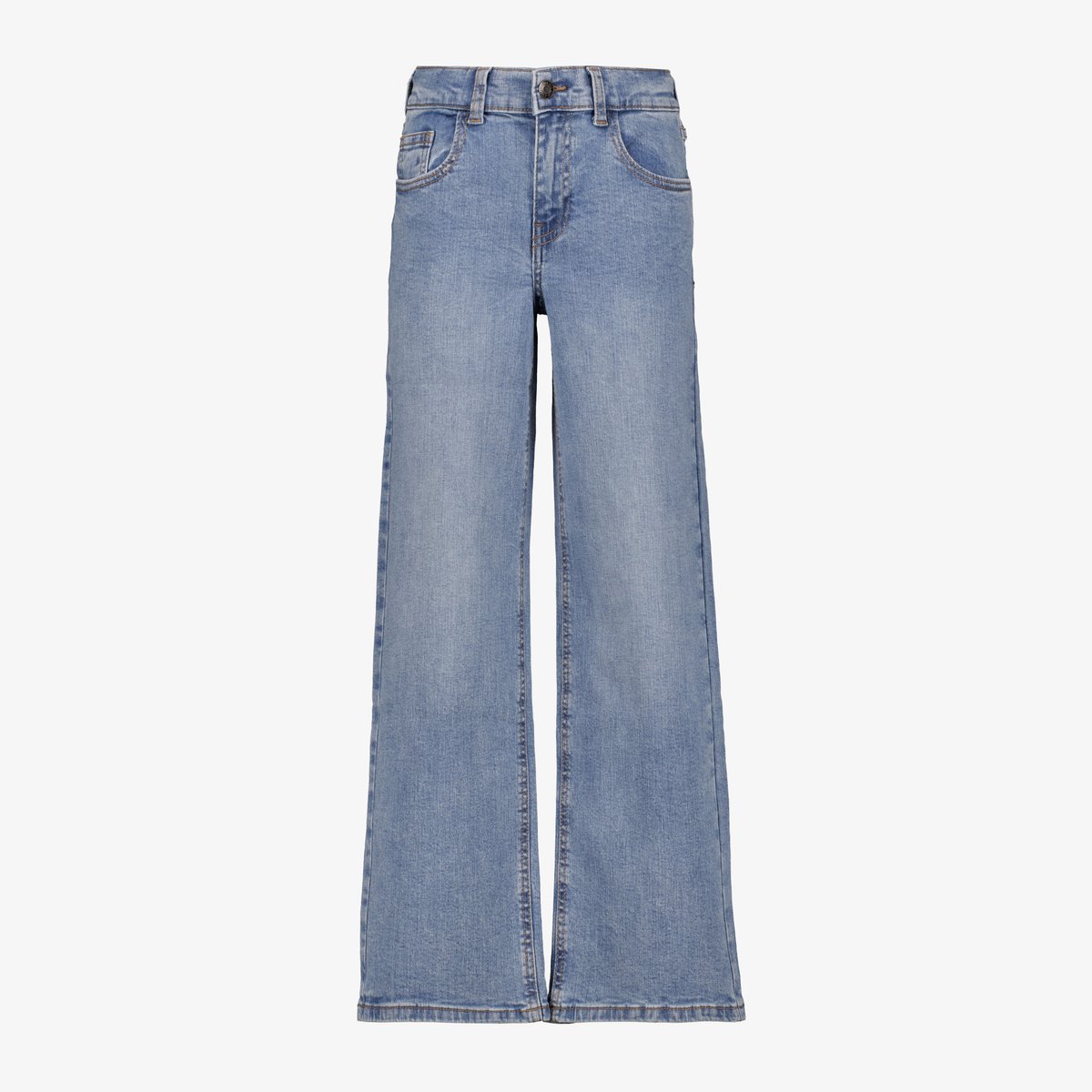 Name It Wide Fit Rose meisjes jeans medium blauw - Maat 134