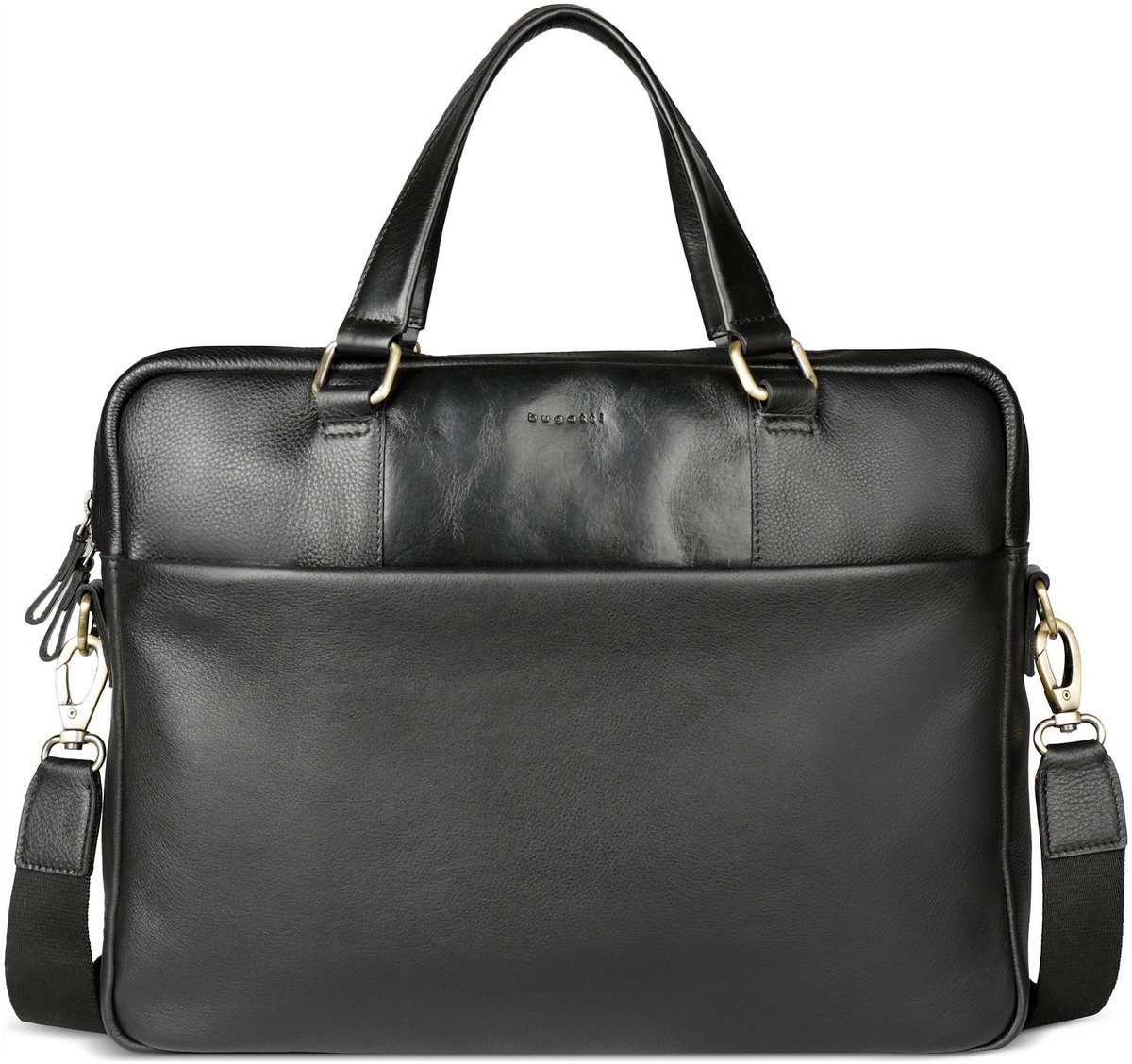 bugatti business tas met laptopvak Ryan Briefcase Black zwart