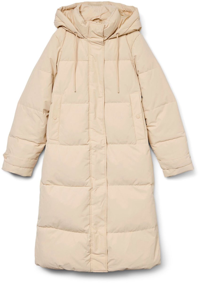 VERO MODA - VMLEONIEANNE LONG DOWN COAT GA NOOS - Dames - Gewatteerde jassen