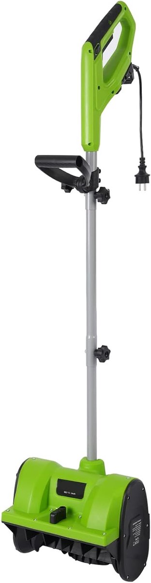 Sneeuwblazer - Sneeuwfrees Sneeuwschuiver - Oprit Reinigen - Krachtige 1200W Motor - 30 cm Breed - Groen