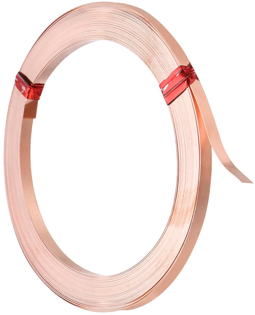 Draad, 32 gauge platte koperen sieradendraad, 3 mm breed, buigzaam pareldraad voor het maken van sieraden, doe-het-zelf handwerk, materialen