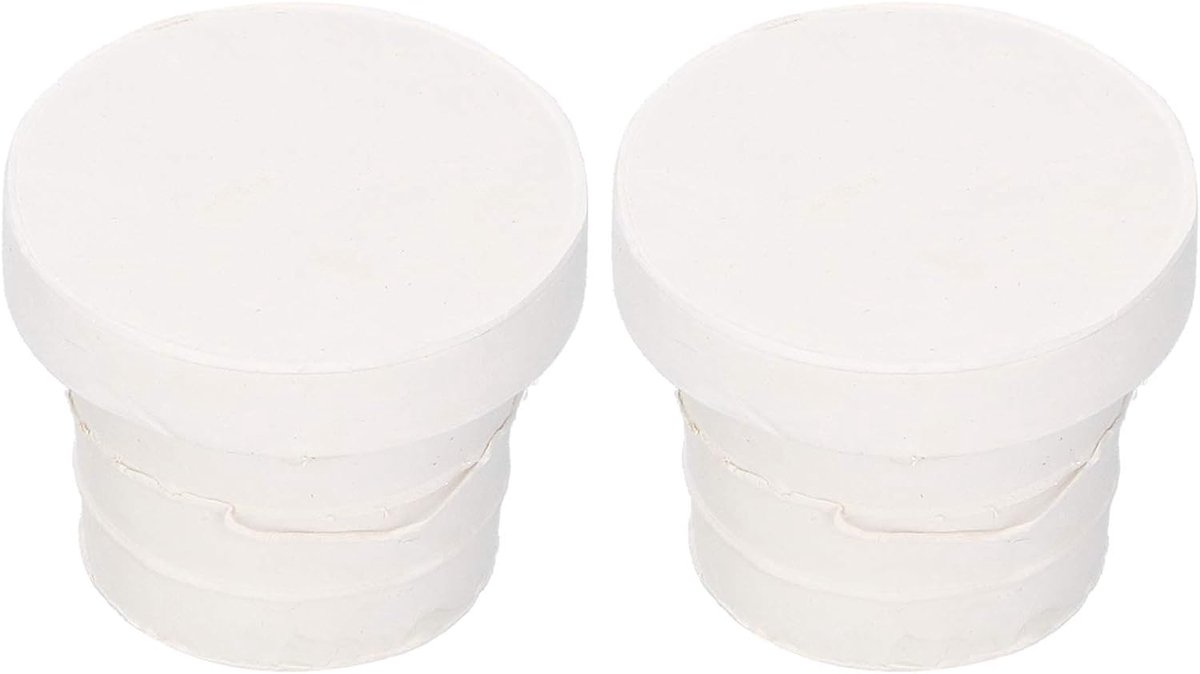 SnelShoppen - Zwembad Ladder Rubber Bumper, Veiligheidsstopper Voor Ladder, Vervangingsmateriaal 2 Stuks, Anti-aging, Voor Binnen- en Buitengebruik