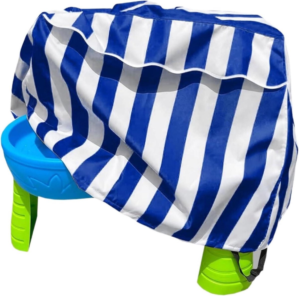 Waterafdekking tafel - Grondzeil beschermhoes - Buiten spelen - Waterdicht Oxford stof - 94 x 56 x 65 cm - Blauw