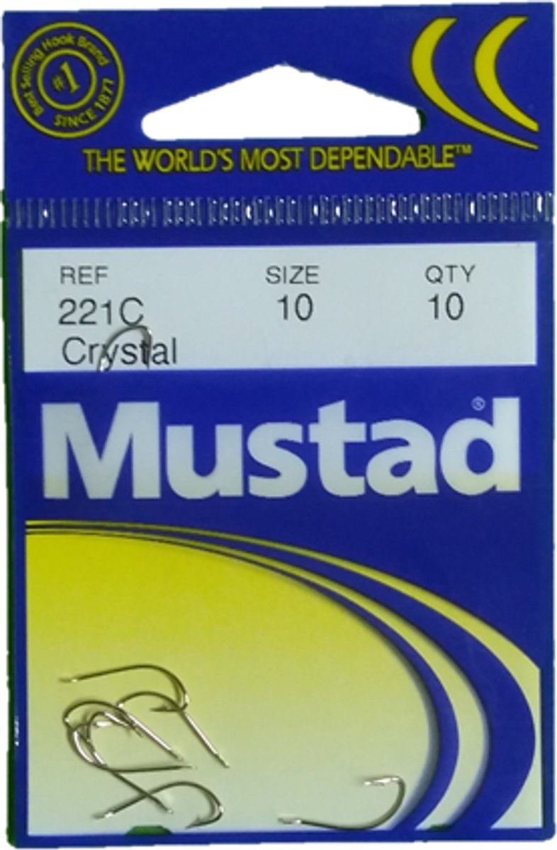 Mustad 220A-ni-maat 10, 10 stuks