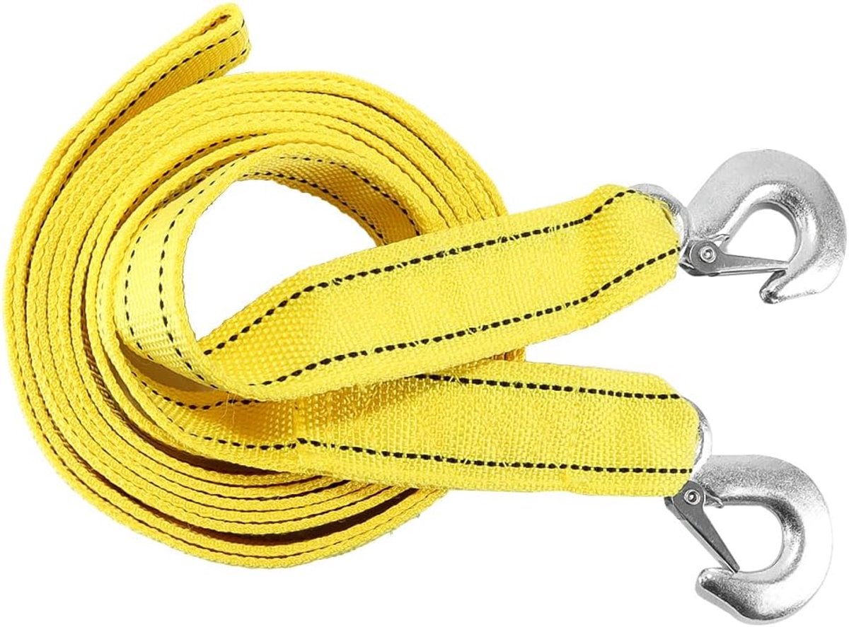 Sleepriem 4 meter - zeer sterke PP-vezel - 5 ton trekkracht - ideaal voor noodsituaties - ShopVlot