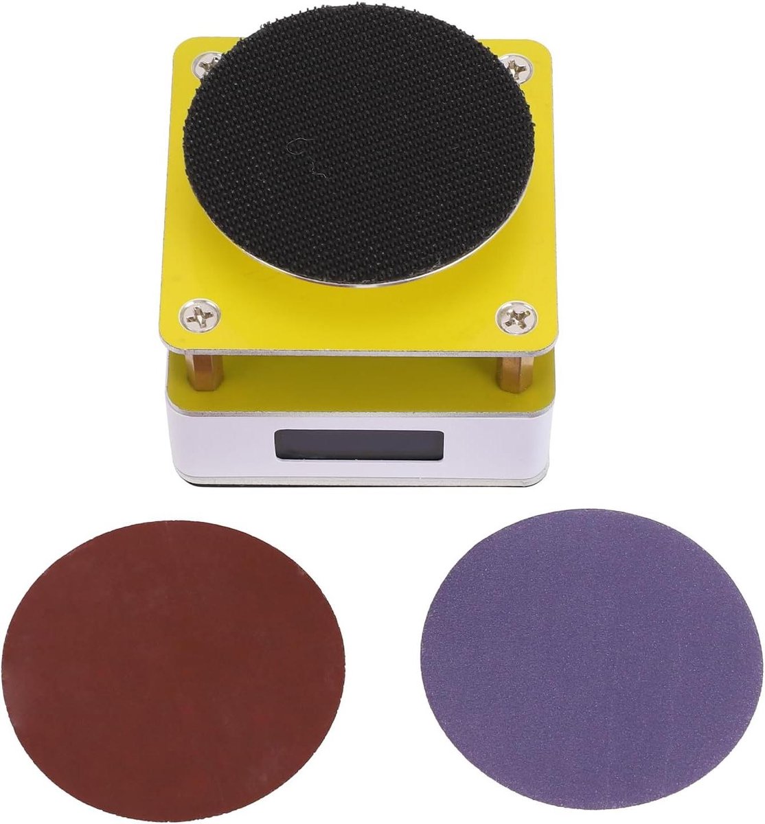 Mini Polijstmachine - Slijpmachine Polijstmachine - Metaal Hout Ambachten - Verstelbare Snelheid - 10000 RPM - Grijs