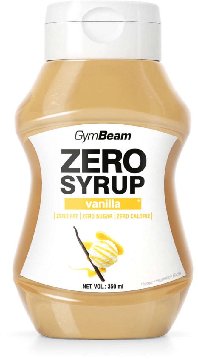 GymBeam ZERO SYRUP Vanille 350 ml vanille