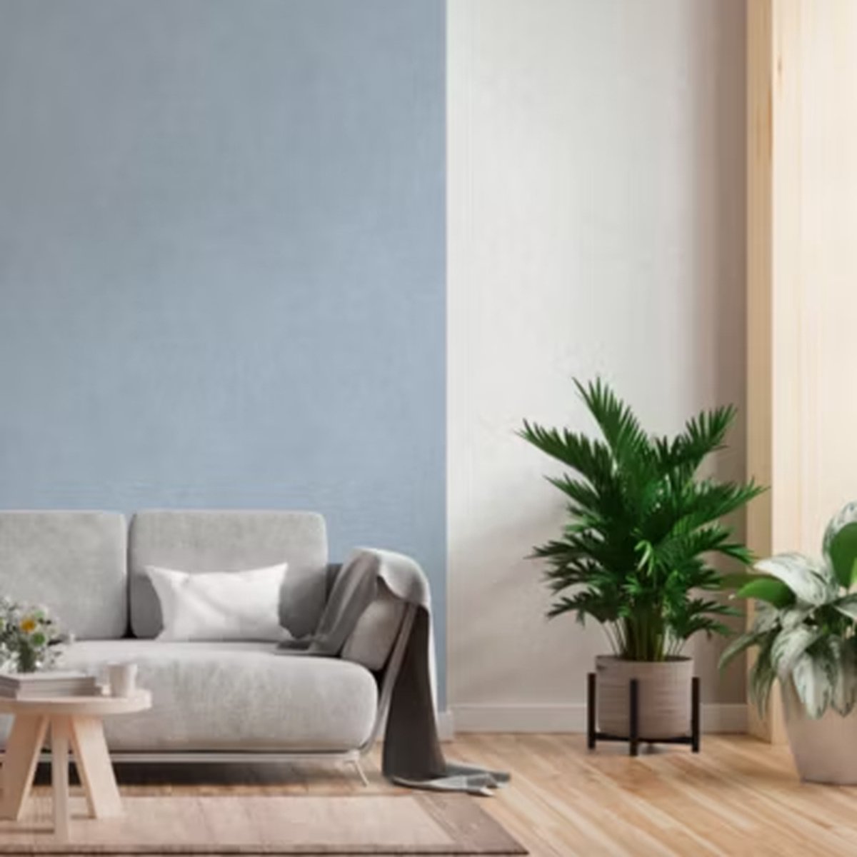GoodHome – 790844 – Vinylbehang – Blauw