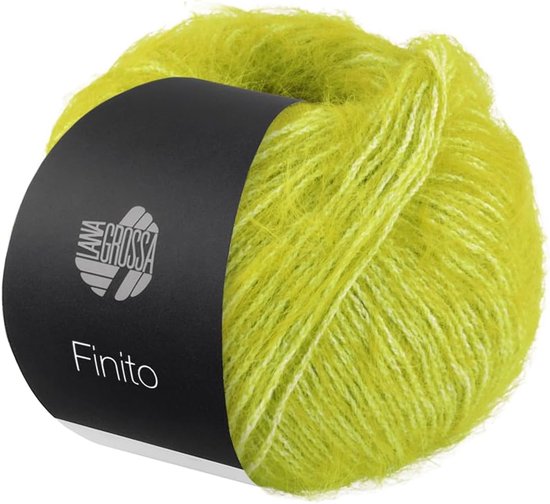 GROSSA Finito | Zomerse pluche garen met katoen | Handstrickgaren van 73% katoen & 27% polyamide | 50g wol om te breien & haken | 150m garen FB 5