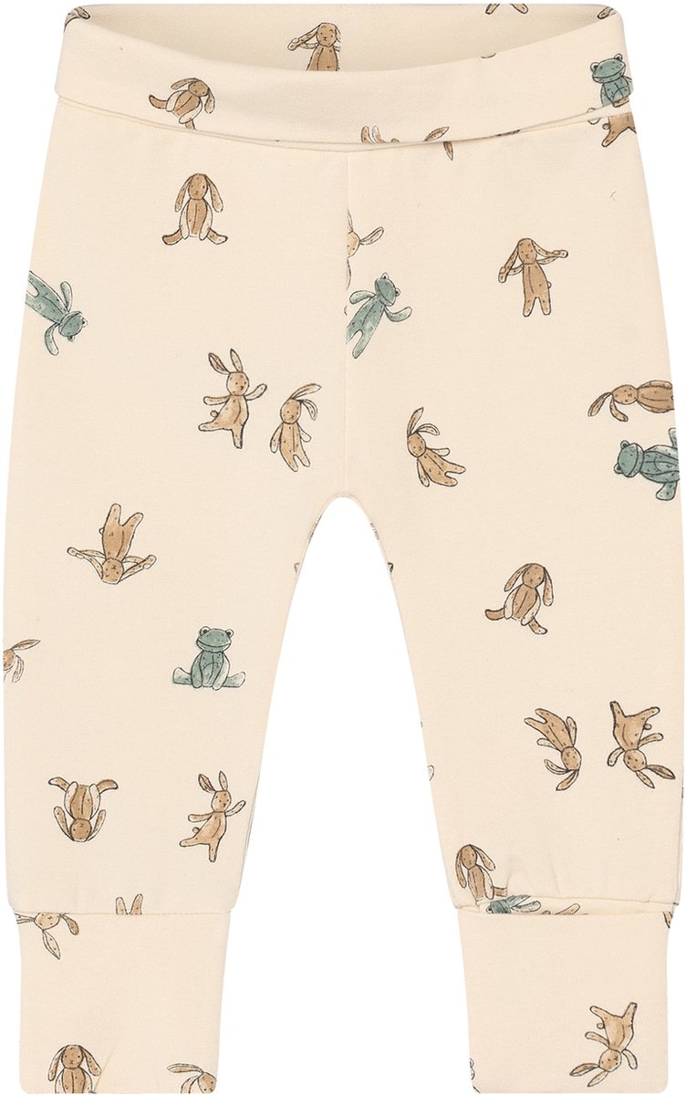 Noppies Broek all over print - Buttercream - Maat 62