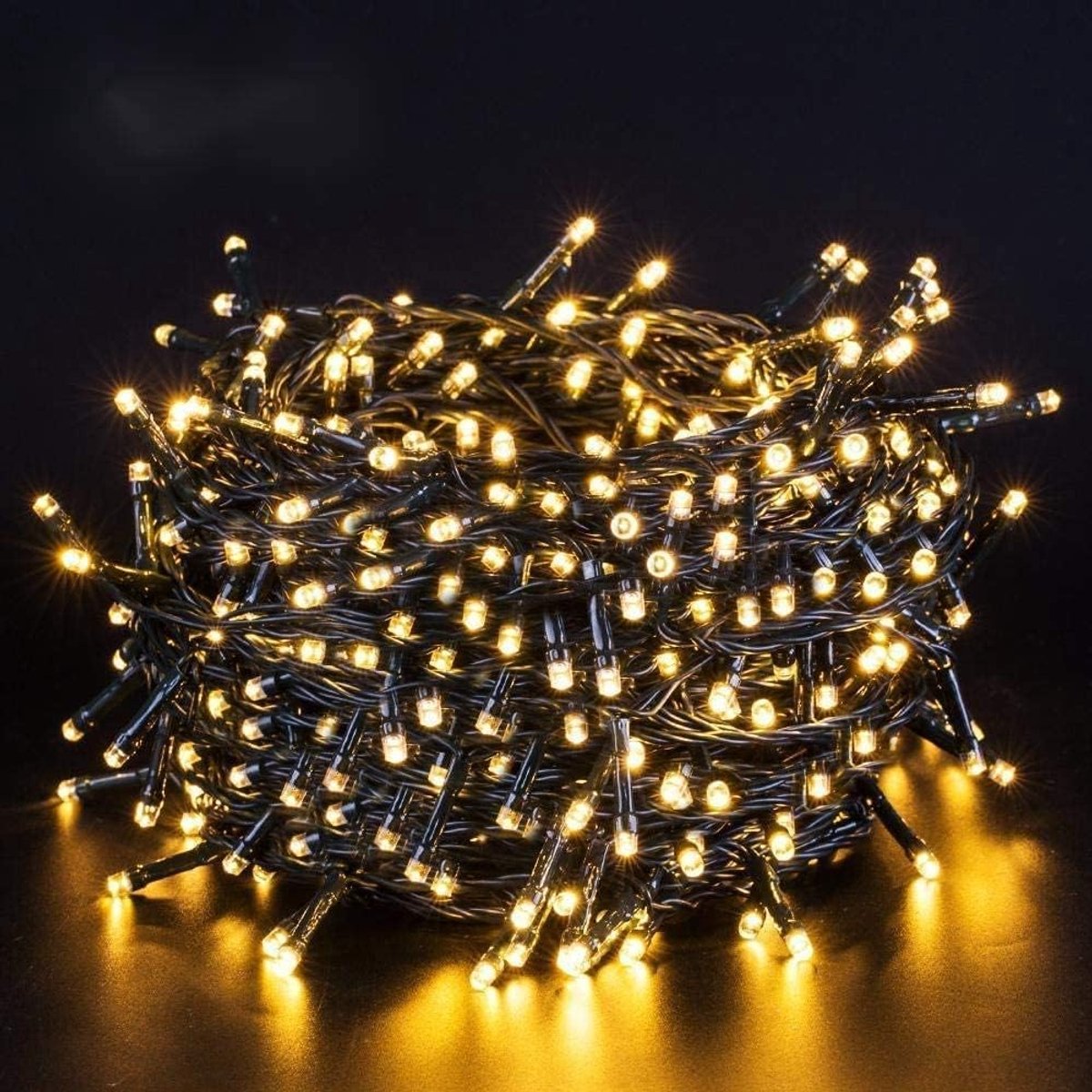 40M 300 LED Batterij Aangedreven String Licht met Timer, 8 Verlichtingsmodi, Kerstmis, Verjaardag, Huwelijk, de Verlichting van de Tuindecoratie, Warm Wit Kerstmis Lichtkoord