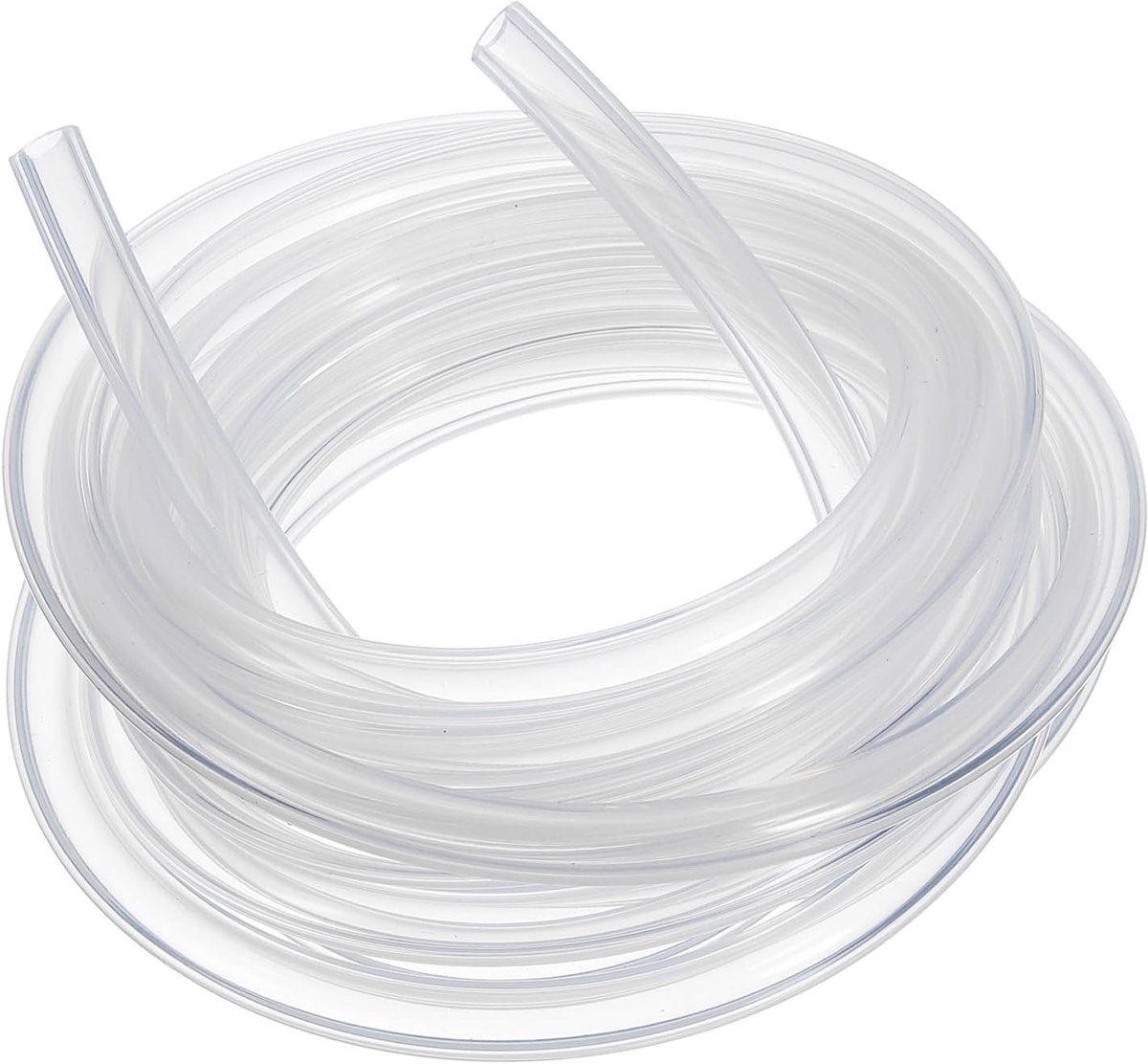 siliconenslang 8mm ID x 9mm OD (3 meter) - rubberen slang bierbuis flexibel, geschikt voor levensmiddelen & transparant voor drinkwater, huishouden en industrie
