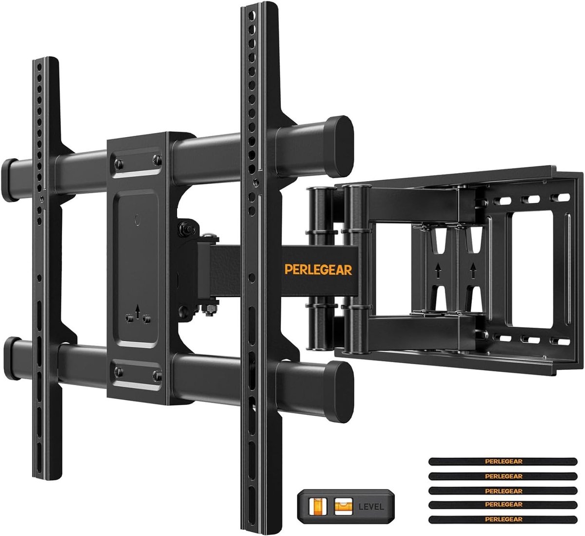 Omgoods - TV Wandbeugel Verstelbaar voor 37-70 Inch TV's, Max. 600x400mm - Zwart