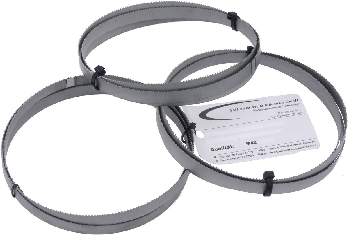 Omgoods - Bandsaw Blade M42 - Bi-Metaal voor Optimum en Bernardo