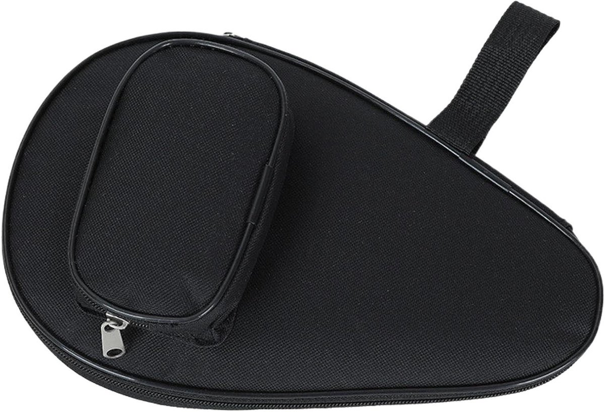 Tafeltennis Batje Tas - Racketkoffer Opbergtas - Sportaccessoires Opbergen - Stofdicht Waterdicht Ontwerp - 30 x 19 cm - Zwart