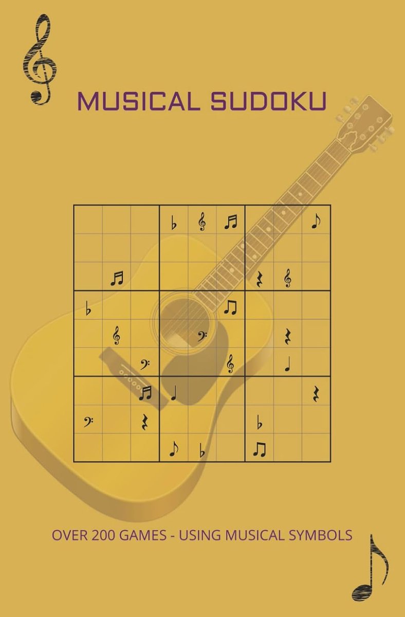Musical Sudoku: Relaxing Logic Puzzles for Music Lovers - ShopVlot