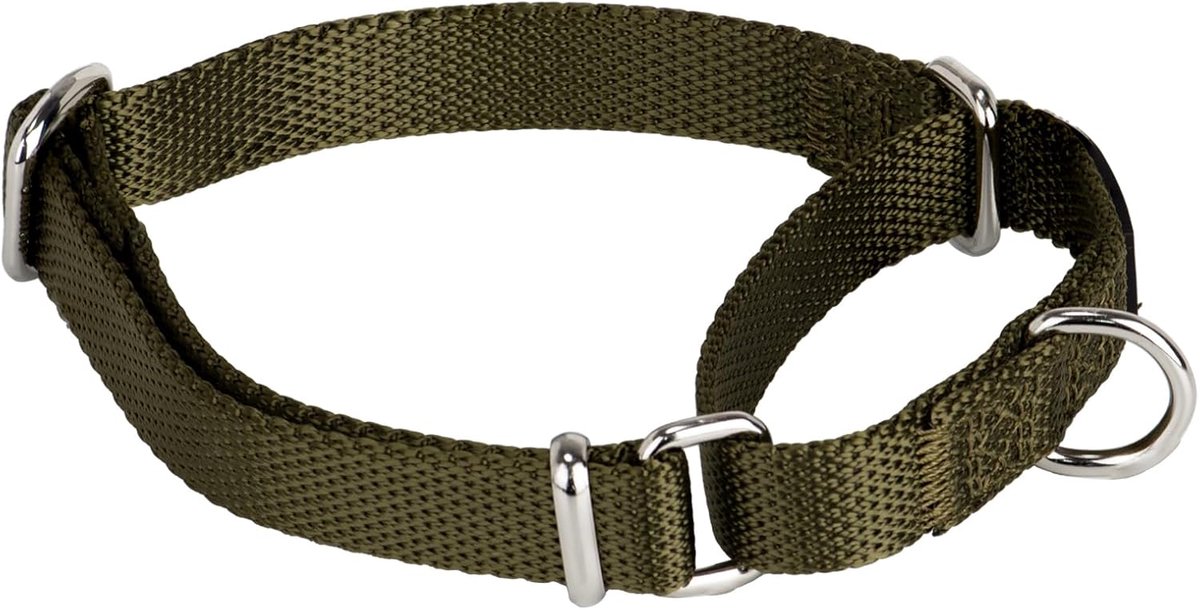 SnelShoppen - Hyhug Hondenhalsband Martingale van Hoogwaardige Nylon - Robuust, Comfortabel en Veilig voor Professionele Training en Dagelijks Wandele