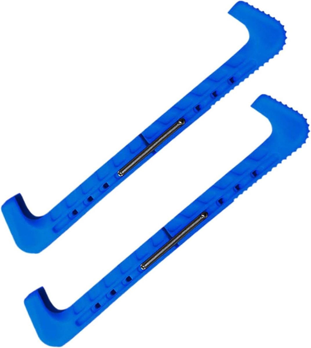 Schaatsbeschermers - Skatehoezen Beschermers - Schaatsen Beschermen - Verstelbaar PVC Ontwerp - 31 cm - Blauw