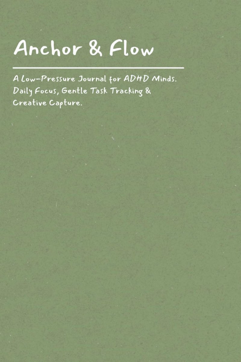 Journal voor ADHD - laagdrempelige schrijfsysteem - dagelijkse focus - creatieve vastlegging - ShopVlot