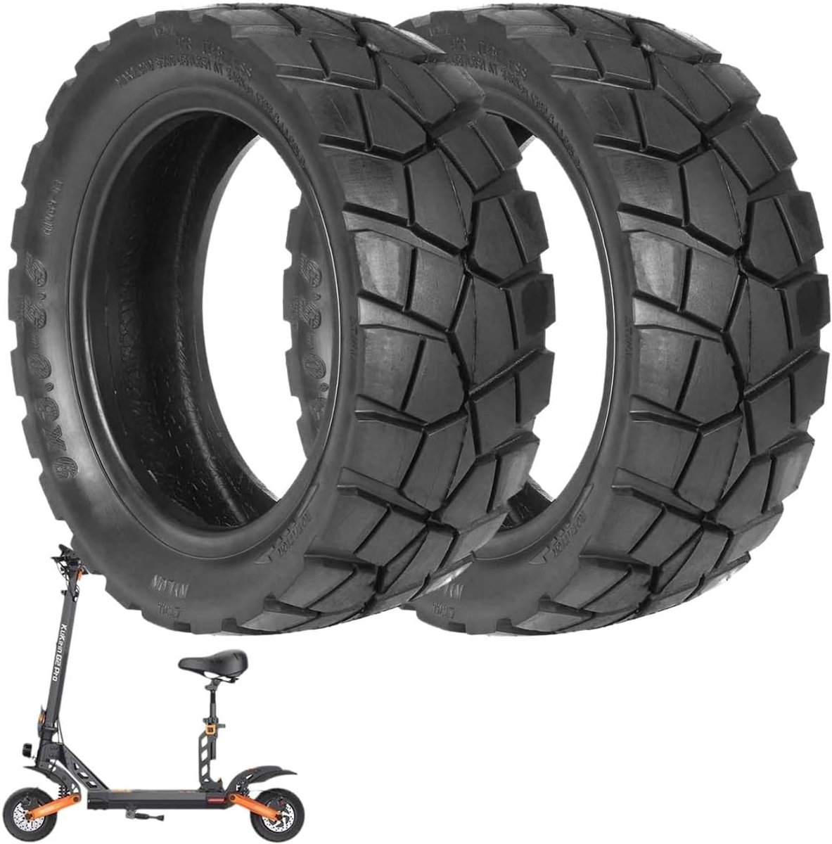 9x3,0-5,5 Tubeless Banden voor Kukirin G2 (Nieuw) Elektrische Step 9
