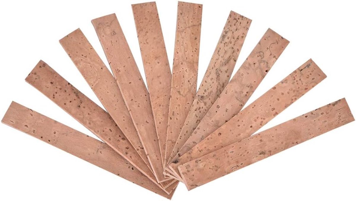 Kurk Klarinet,Klarinet Kurkplaten Hals Gezamenlijke Zachte Houten Blad Accessoires, Instrument Reparatie Accessoires