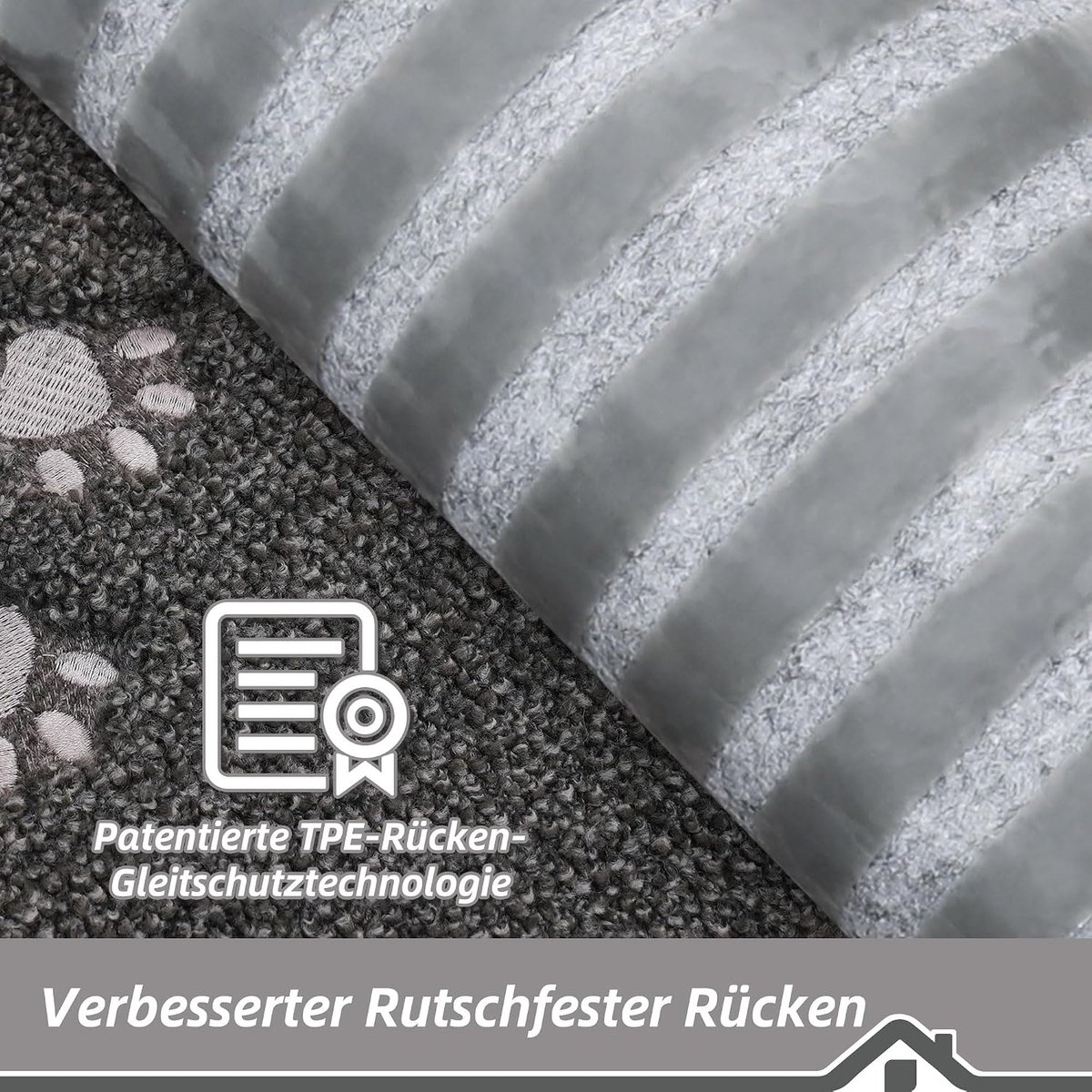 Trapmatten Binnen antislip 15 stuks, machinaal wasbare traptapijt