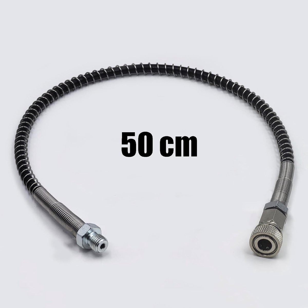 DIN ventielvulstation adapter 4500psi/300bar met 50cm slang dual gauge voor het laden van Scuba Tank Paintball PCP Airsoft duiken HPA cilinder