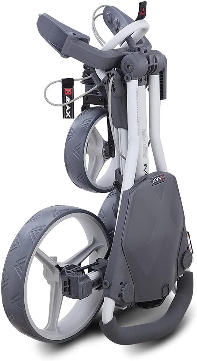 Golf Trolley - Golftrolley 3-Wiel - Golfen Ondersteunen - Ultra Plat Opvouwbaar - 71 x 59 x 21 cm - Grijs van GOLF — afbeelding 3