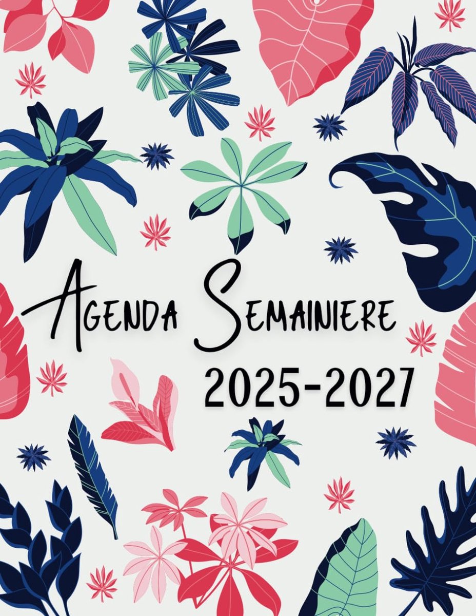 Agenda Semainier 2025-2027 - A4 Formaat - Weekplanning op Één Pagina - Organiseer je Tijd Effectief - ShopVlot