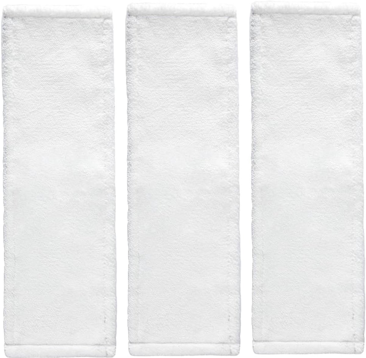 50 cm microvezel voor klaphouder, 3 stuks Dweilovertrek voor dweilmop
