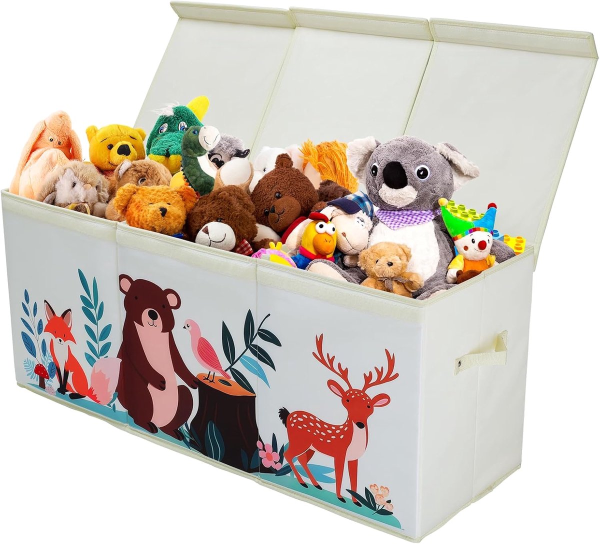 Speelgoedopbergbox Extra Groot - Vouwbare Oxford Opbergdoos met Deksel - Ideaal voor Kinderkamers - SnelShoppen