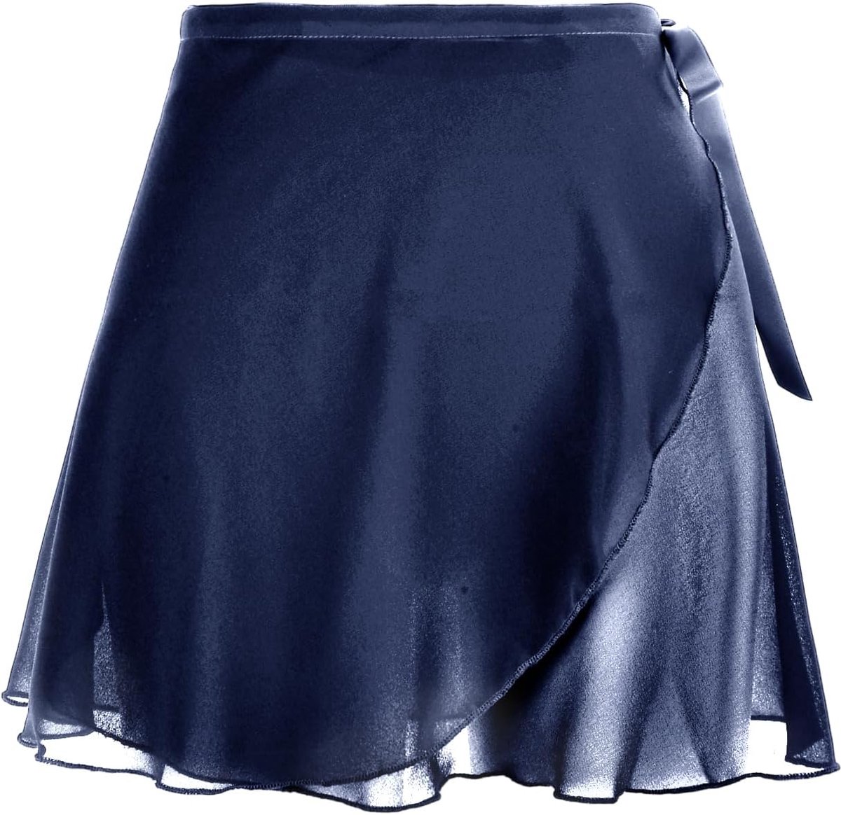 Ballet Wikkeljurk chiffon dansrok met verstelbare tailleband