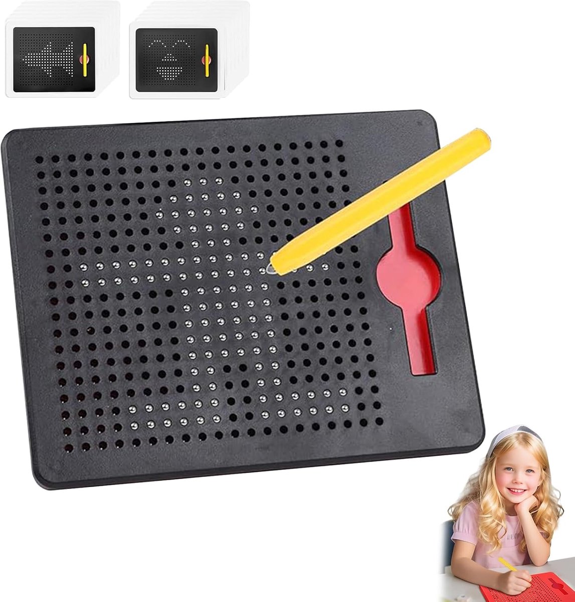 Magnetisch tekenbord voor kinderen, magisch magneetbord, magnetische tablet voor kinderen, magnetische tekenborden, magnetisch tekenbord, verjaardagscadeau vanaf 3 jaar