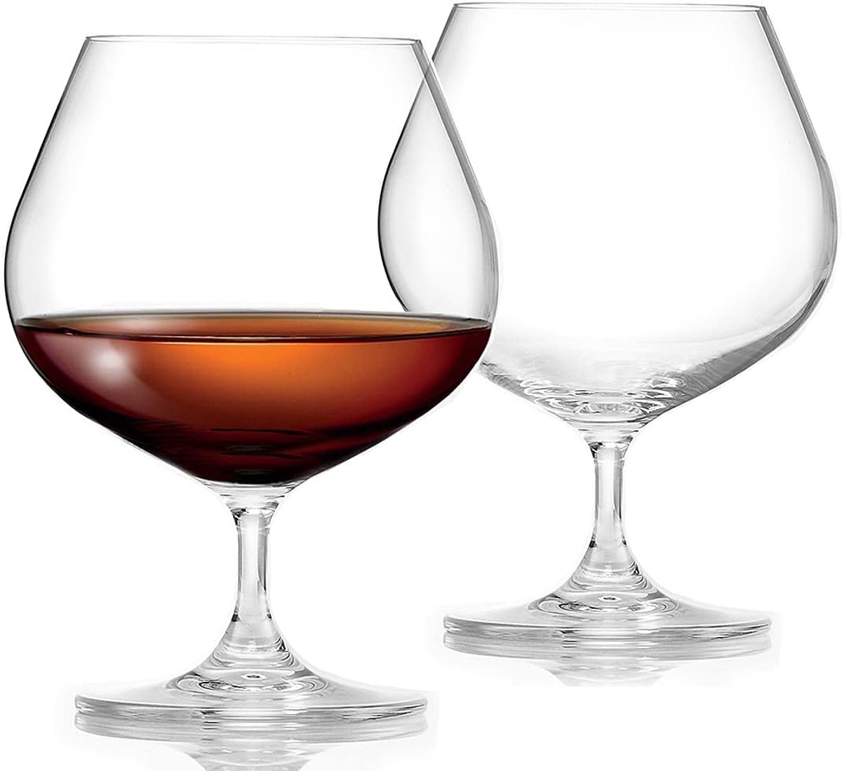 Allen brandewijnglazen set van 2 - XL handgemaakte 700 ml loodvrije kristallen cognacglas geschenkset voor brandewijn, cognac, Baileys, likeur of sterke drank